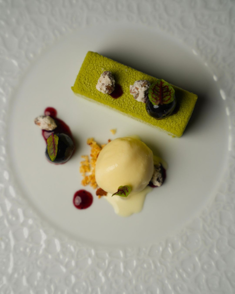Dessert at Fara's Restaurant, Ballybofey House-Made Dessert dish at Faras Restaurant