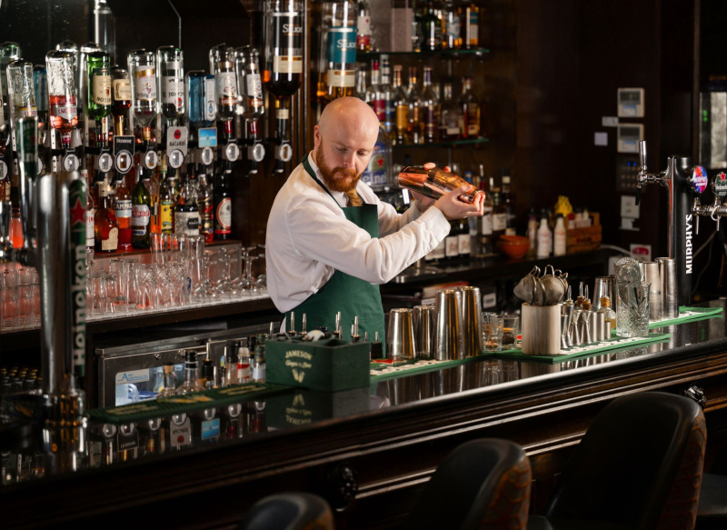 Cocktails in the Forge Bar