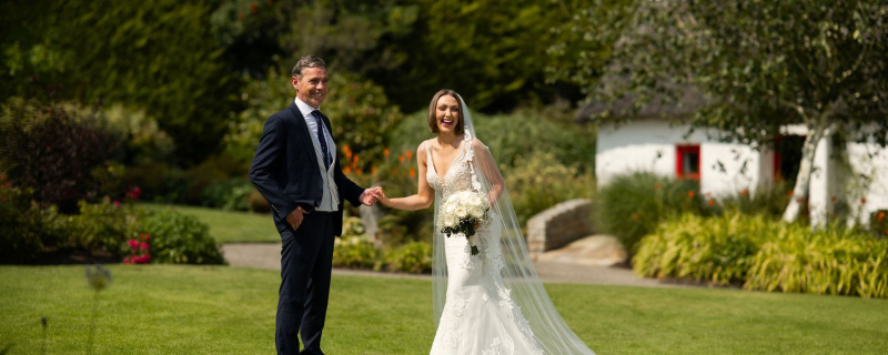 Intimate Irish Cottage Garden Wedding Intimate Irish Cottage Garden Wedding